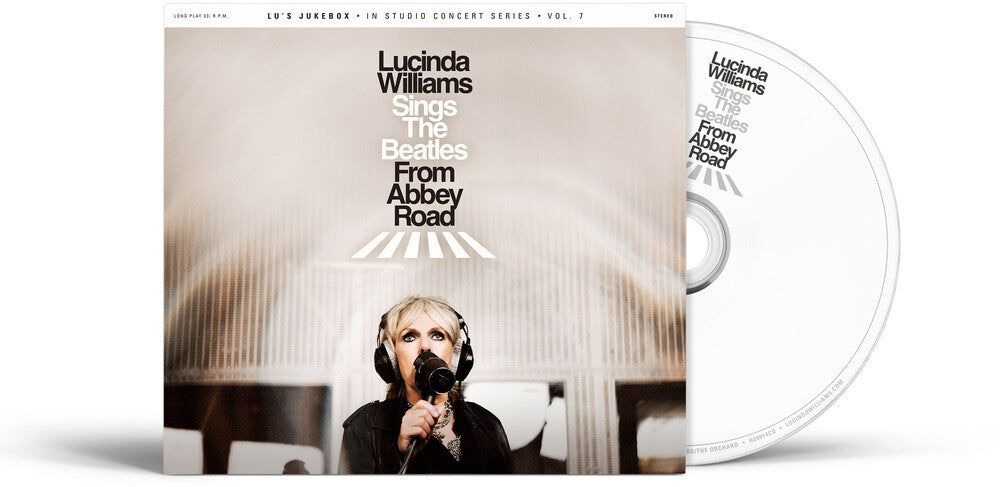 the album cover for Lucinda Williams - Lucinda Williams Sings The Beatles From Abbey Road [Compact disc]