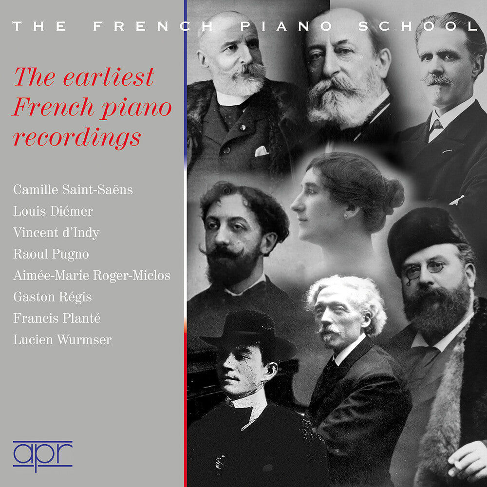Earliest French Piano Recordings Music CD