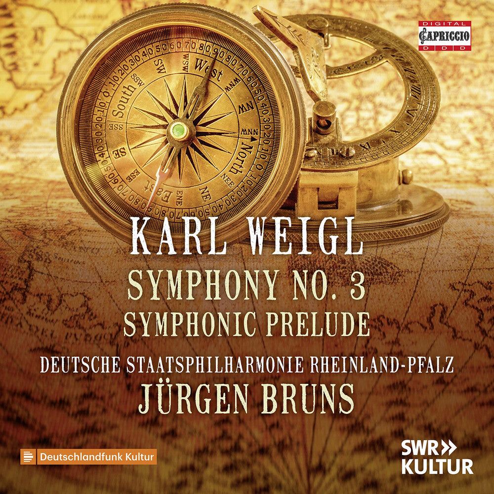 the album cover for Weigl / Deutsche Staatsphilharmonie Rheinland-Pfaz - Symphony No. 3 Symphonic Prelude