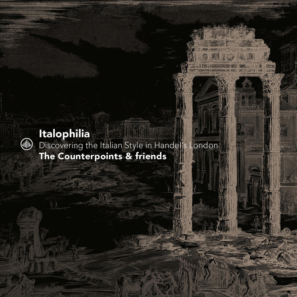 the album cover for Eccles / Geminiani / Triesschijn - Italophilia - Discovering the Italian Style in