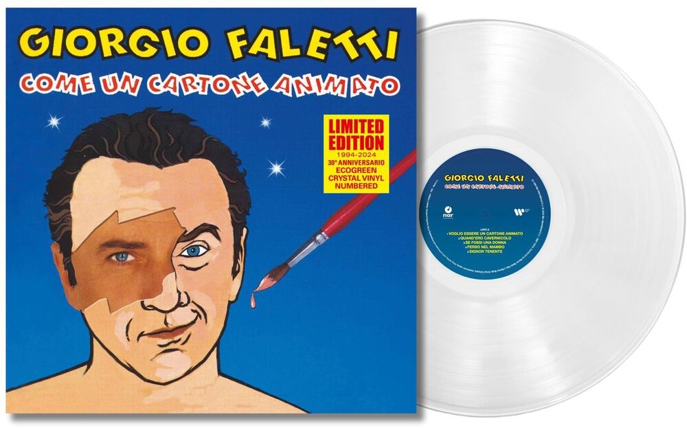 Faletti, Giorgio - Come Un Cartone Animato [LP] Vinyl Record