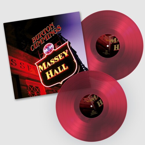 Cummings,burton - Massey Hall - Red - Vinyl Record