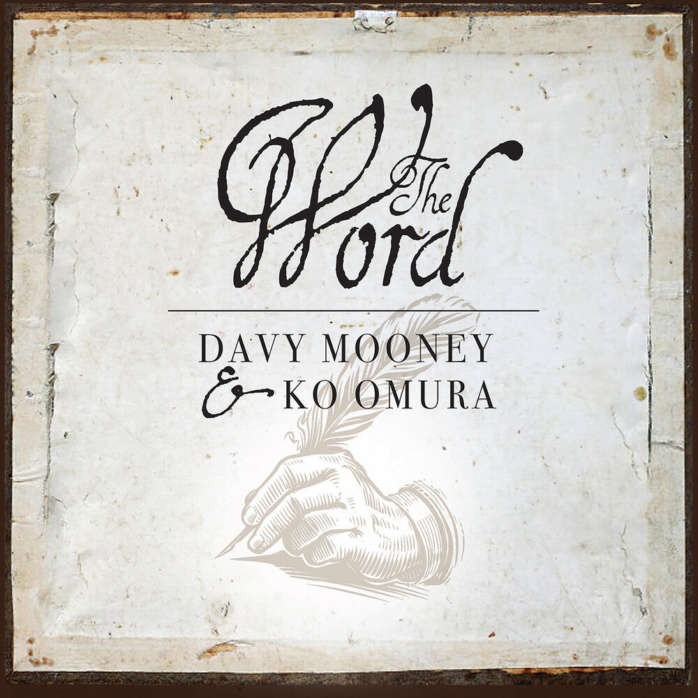 the album cover for Mooney, Davy / Omura, Ko - The Word