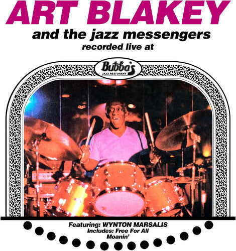 Art Blakey and The Jazz Messengers - Live at Bubba's 1980 Vinyl Record