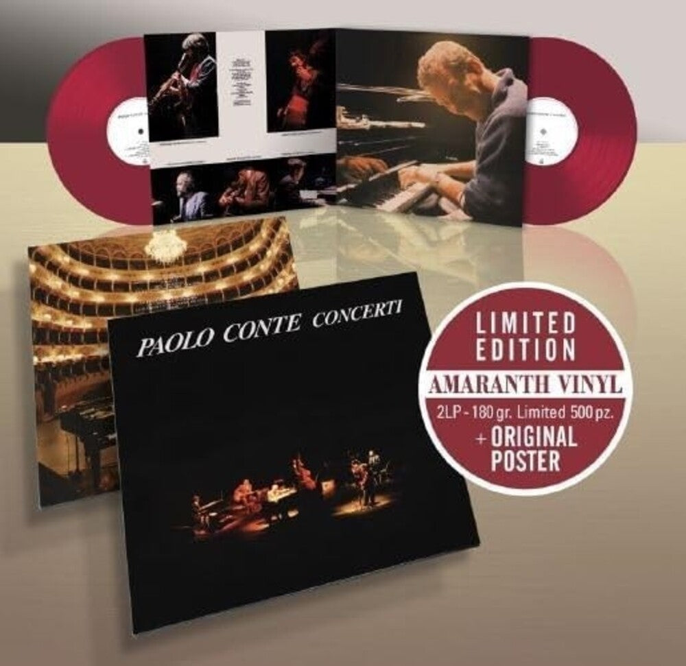Paolo Conte - Concerti (Ita) [LP] Vinyl Record