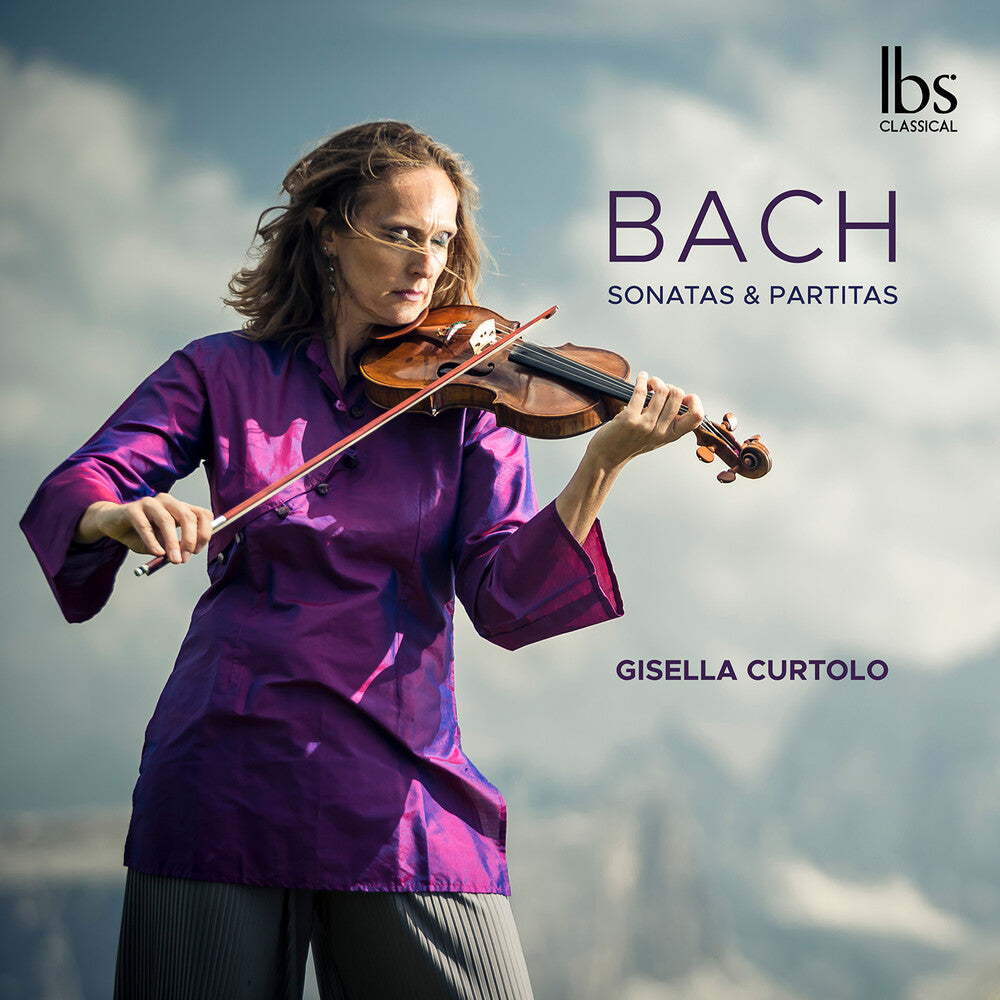 the album cover for J Bach .S. / Curtolo - Violin Sonatas & Partitas