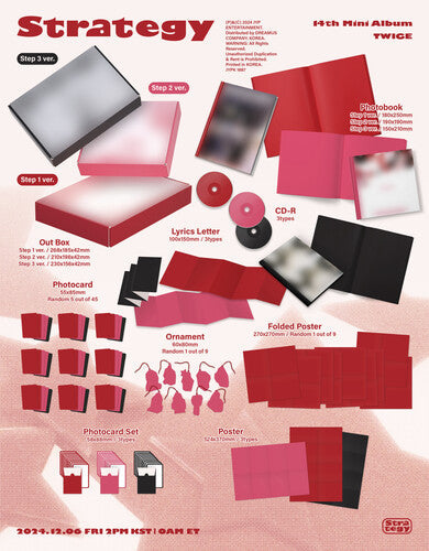 TWICE - Strategy (Step 3 Ver.) Music CD