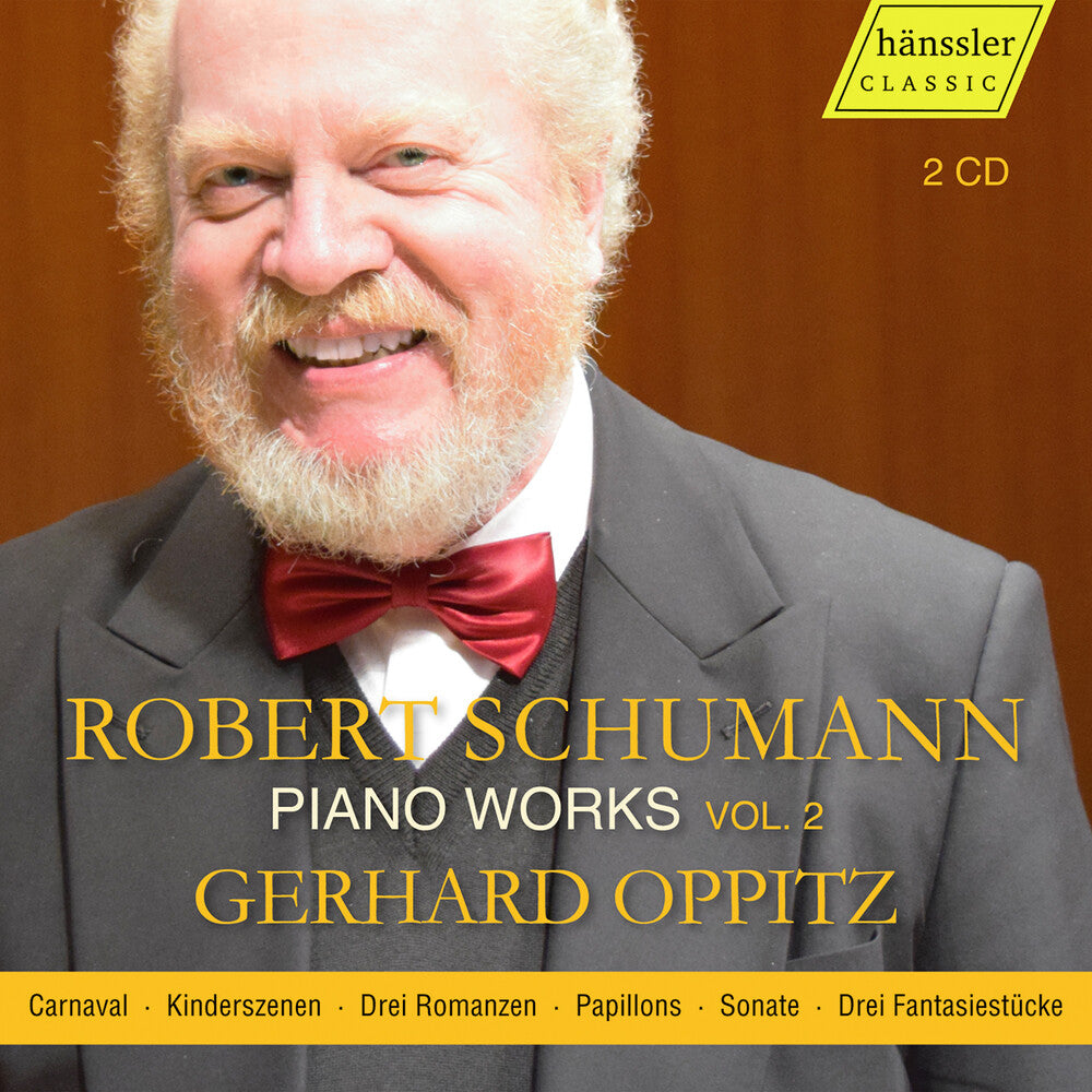 the album cover for Schumann / Oppitz - Piano Works Vol. 2