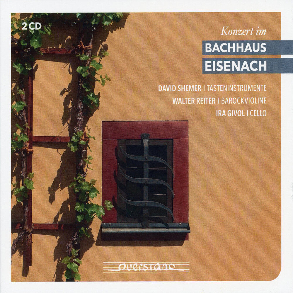 the album cover for J Bach .S. / Givol / Shemer - Concert In Bachhaus Eisenach
