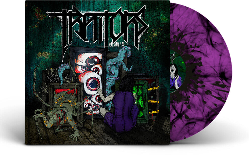 Phobias [purple and black haze LP] Vinyl Record