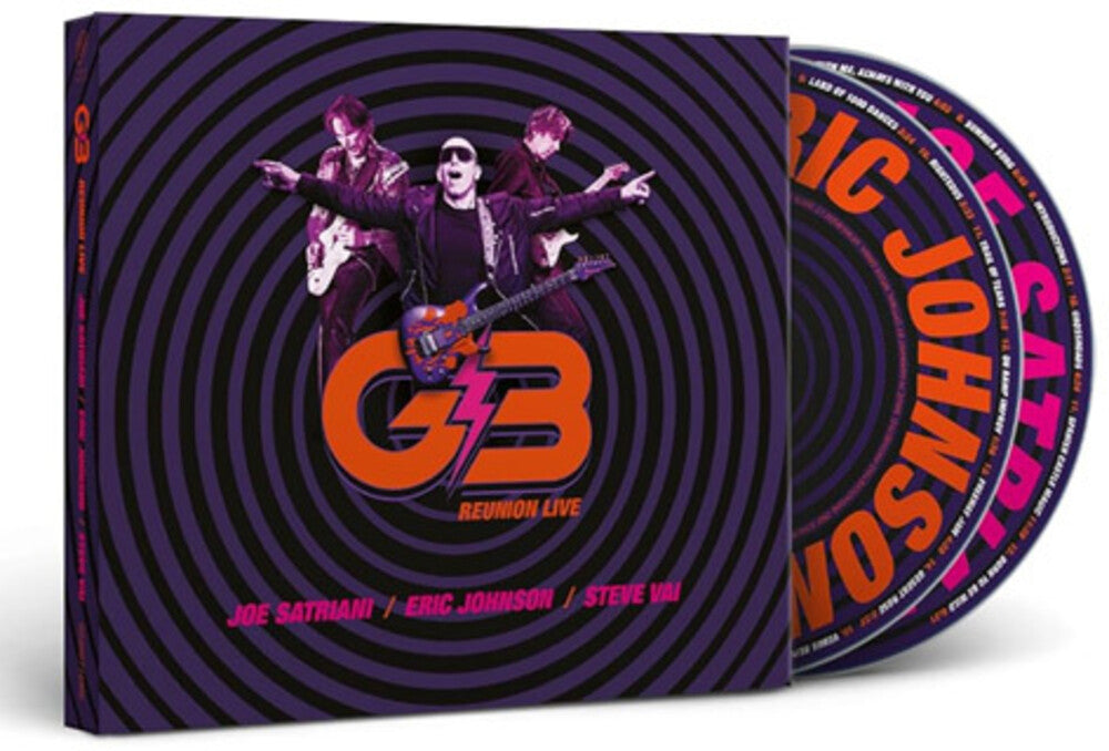 the album cover for Unknown Artist - G3: 25th Anniversary Reunion Tour [2 Compact discs]