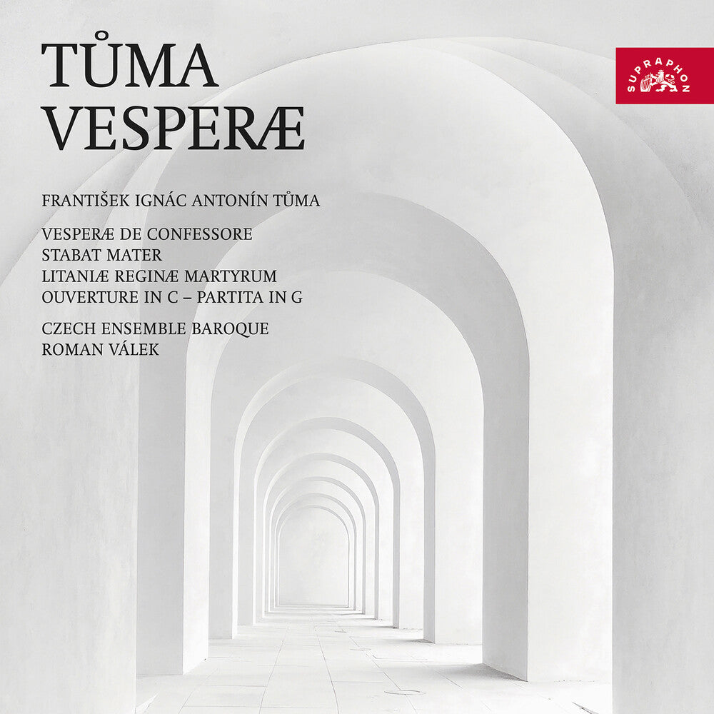 the album cover for Tuma / Kruzikova / Czech Ensemble Baroque - Tuma: Vesperae