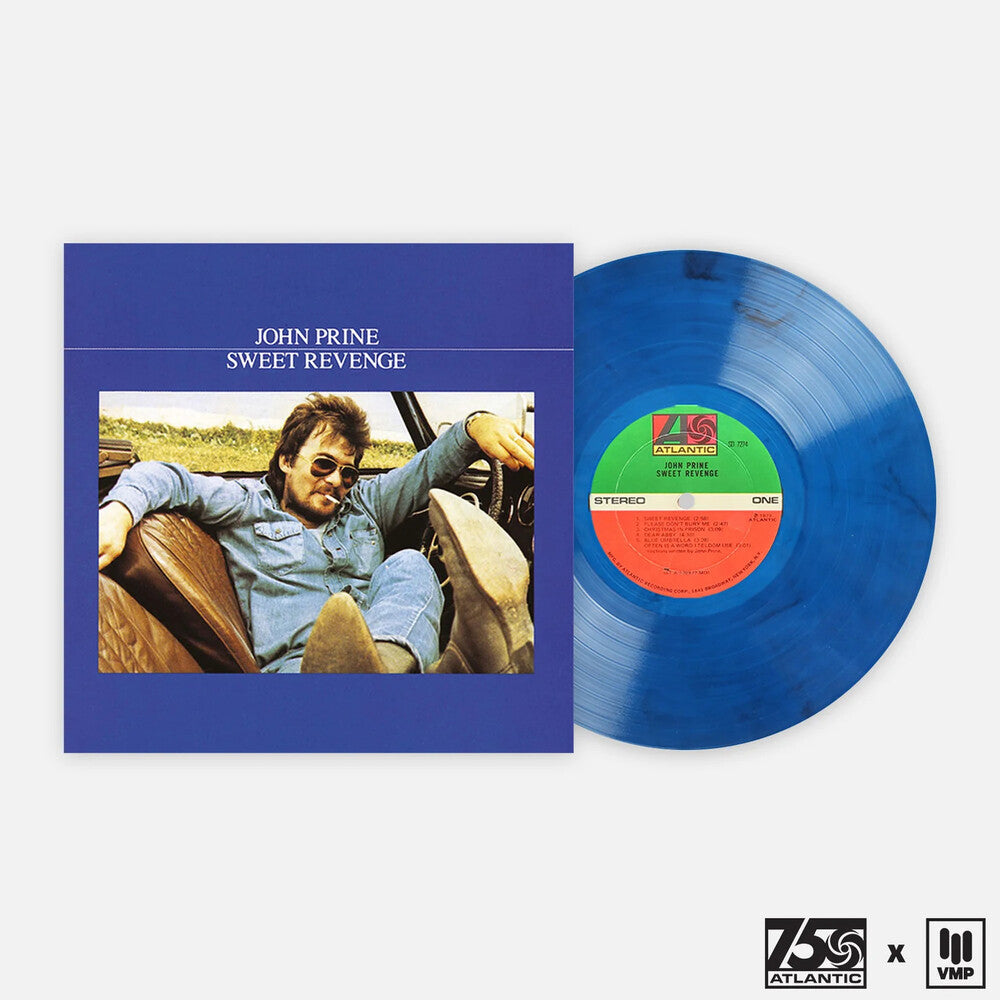 John Prine - Sweet Revenge (Blk) (Blue) [Colored Vinyl] [180 Gram] (Can) Vinyl Record