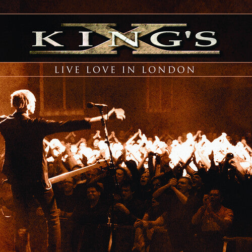 King's X - Live Love in London - Orange Vinyl Record