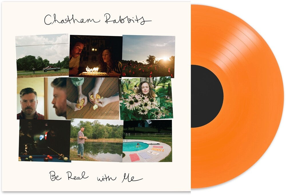 Be Real With Me [Transparent Orange LP] Vinyl Record