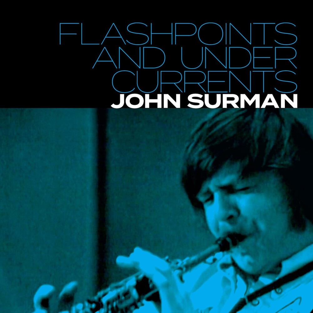 the album cover for John Surman - Flashpoints & Undercurrents