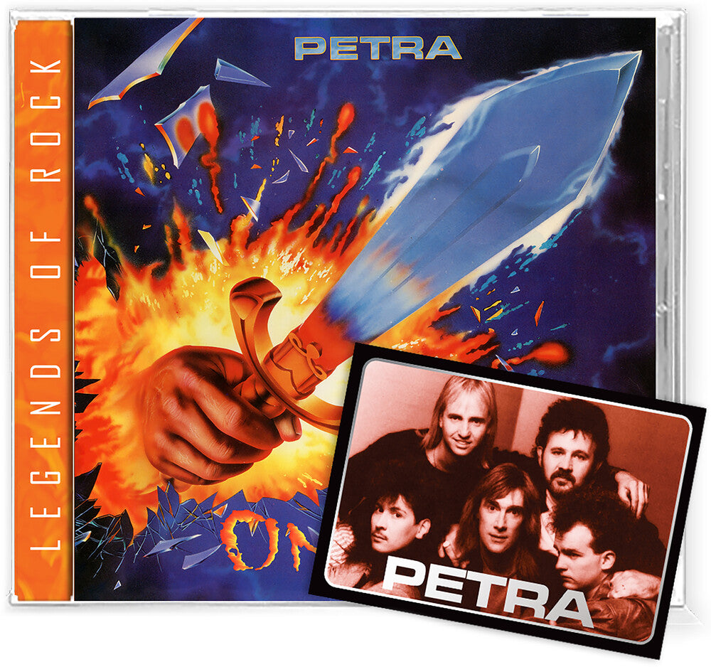 the album cover for Petra - On Fire [With Booklet] [Remastered]