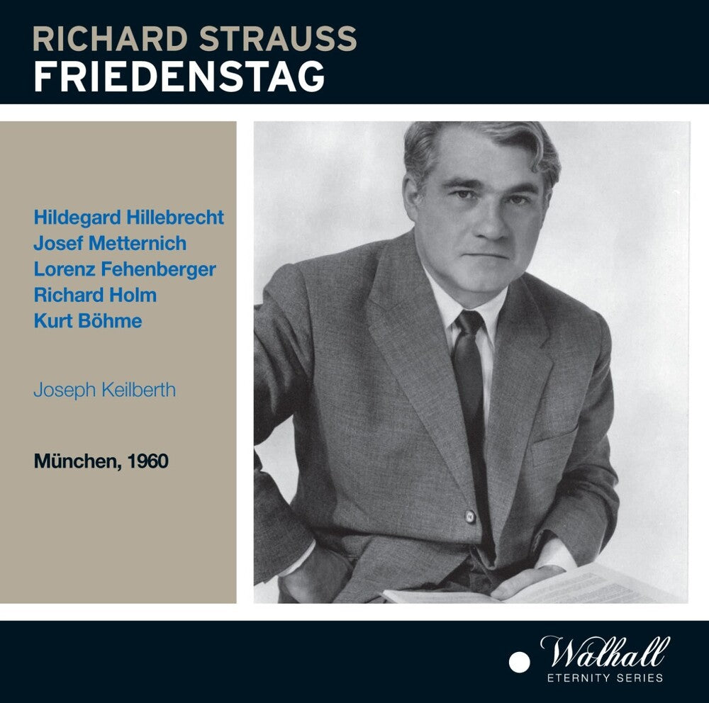 the album cover for R Strauss - Friedenstag