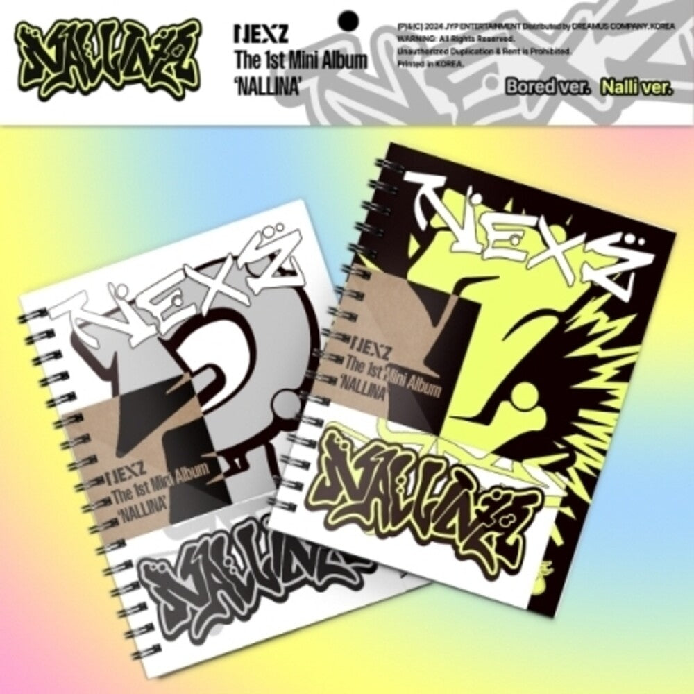 the album cover for Nexz - Nallina (W/Book) (Post) (Stic) (Phot) (Asia)