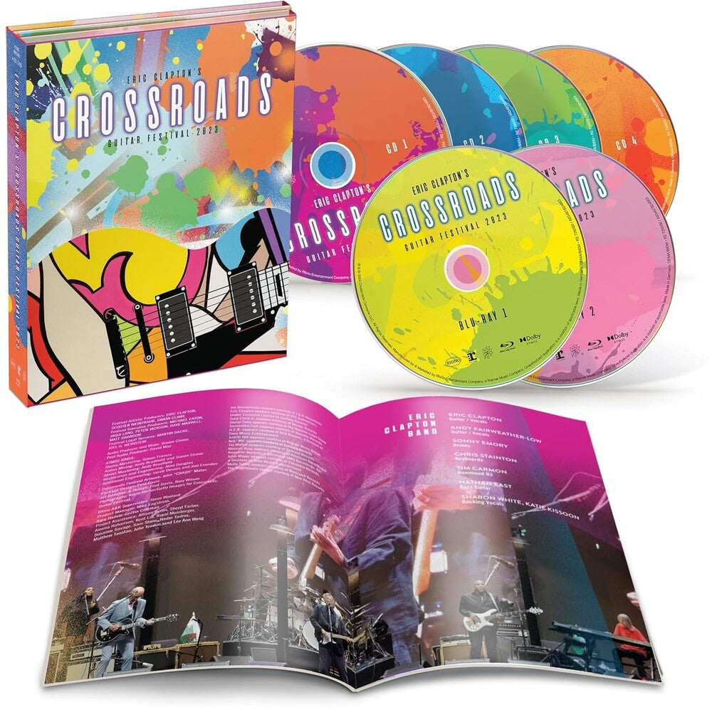 Eric Claptons Crossroads Guitar Festival 2023 Music CD