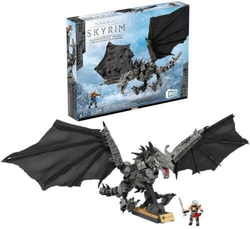 Mega Bloks Skyrim - Skyrim Alduin The World Eater Building Toy Set - Collectibles