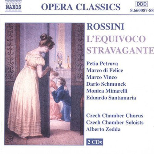 the album cover for V. BELLINI - L'equivoco Stravagante