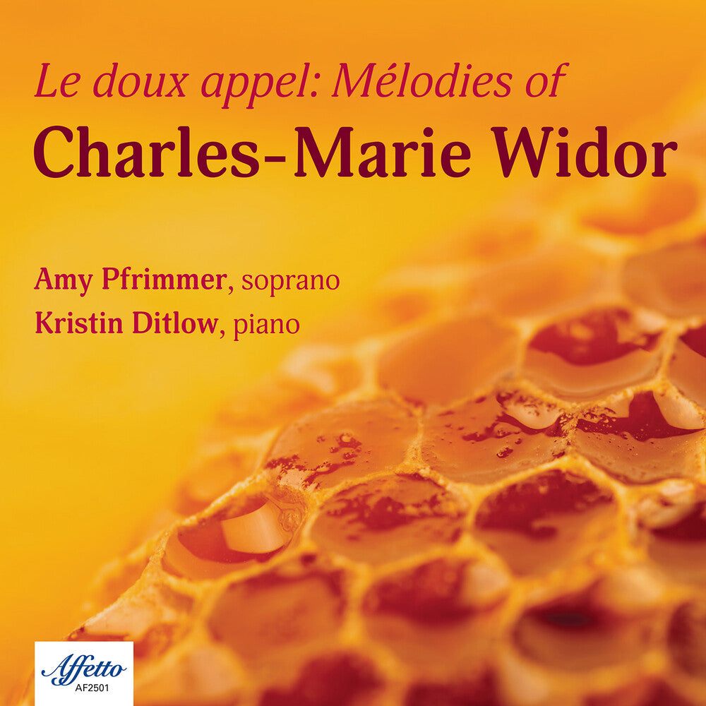 the album cover for Widor / Pfrimmer / Ditlow - Le Doux Appel