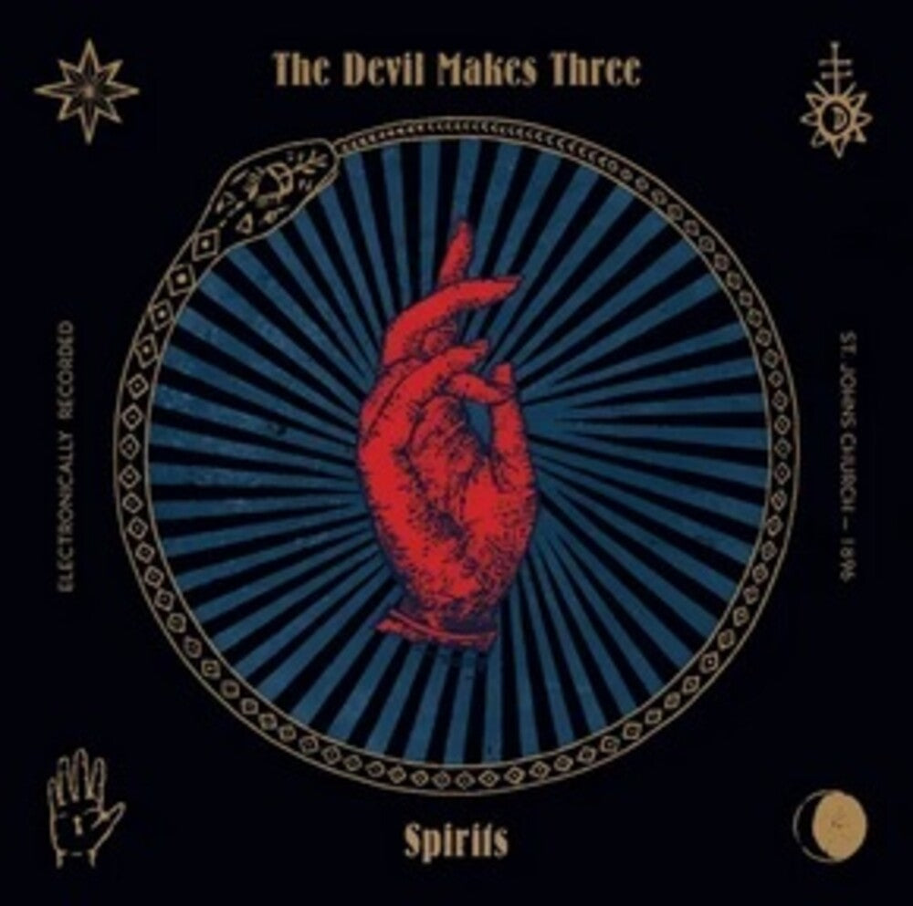 the album cover for The Devil Makes Three - Spirits [Autographed CD]