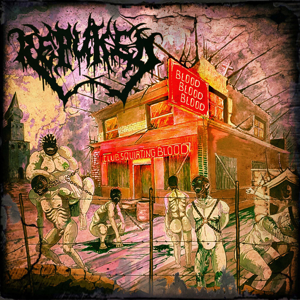 Repuked - Club Squirting Blood (Blk) [Colored Vinyl] [Limited Edition] (Twsd) Vinyl Record