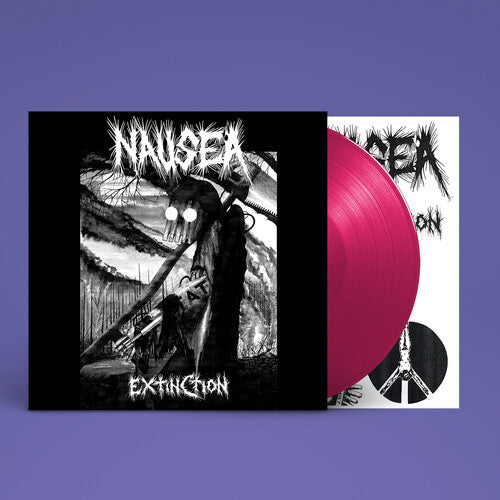 Nausea - Extinction [Pink] Vinyl Record