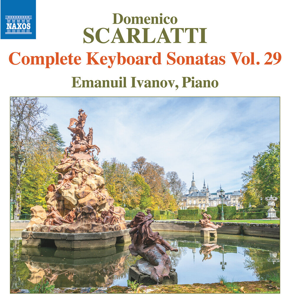the album cover for Scarlatti / Ivanov - Complete Keyboard Sonatas Vol. 29