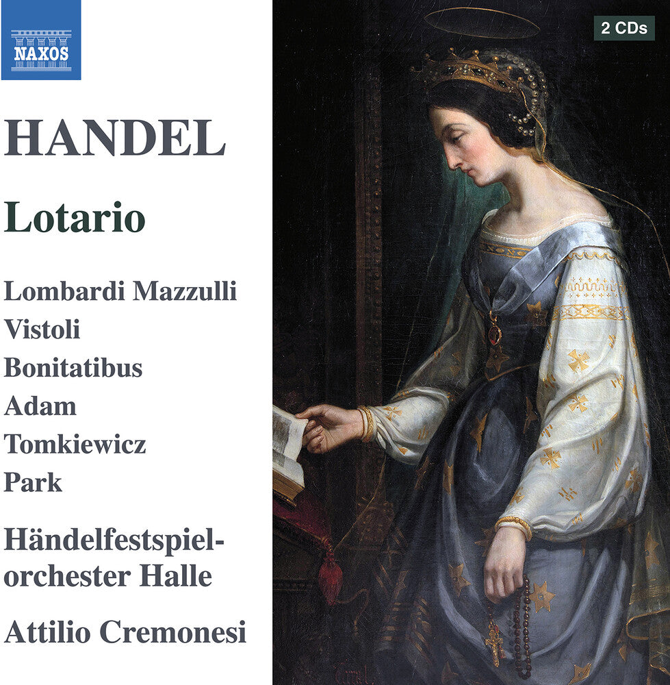 the album cover for Handel / Mazzulli / Vistoli / Cremonesi - Lotario