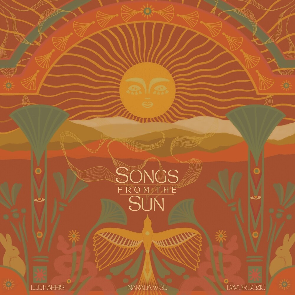 the album cover for Harris, Lee / Wise, Narada / Bozic, Davor - Songs From the Sun