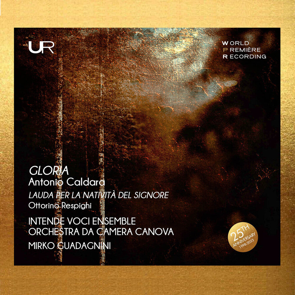 the album cover for Caldara / Respighi / Guadagnini - Lauda Per La Nativa Del Signore