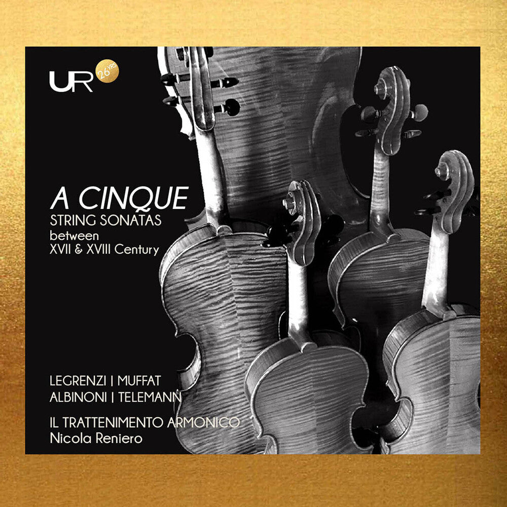 the album cover for Legrenzi / Albinoni / Reniero - Cinque - String Sonatas
