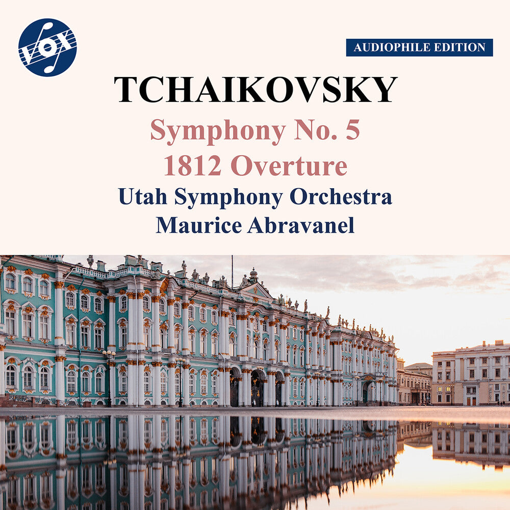 the album cover for Tchaikovsky / Utah Symphony Orchestra - Symphony No. 5 1812 Overture