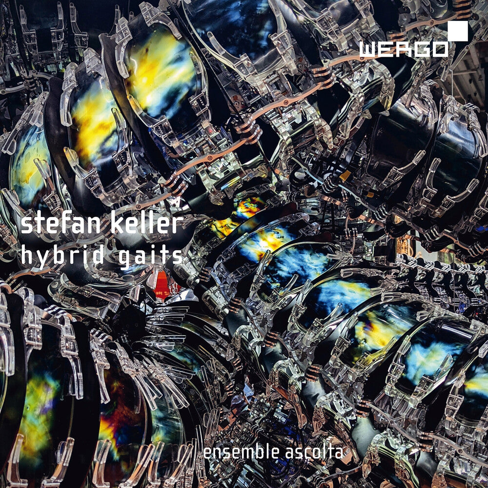 the album cover for Keller / Ensemble Ascolta - Hybrid Gaits