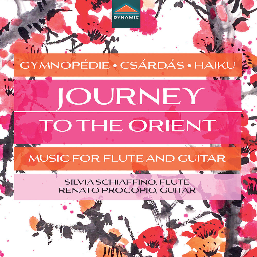 the album cover for Bartok / Chopin / Schiaffino / Procopio - Journey To The Orient - Music For Flute & Guitar