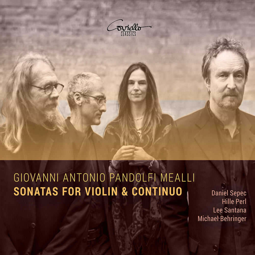 the album cover for Mealli / Sepec / Behringer - Sonatas For Violin & Continuo