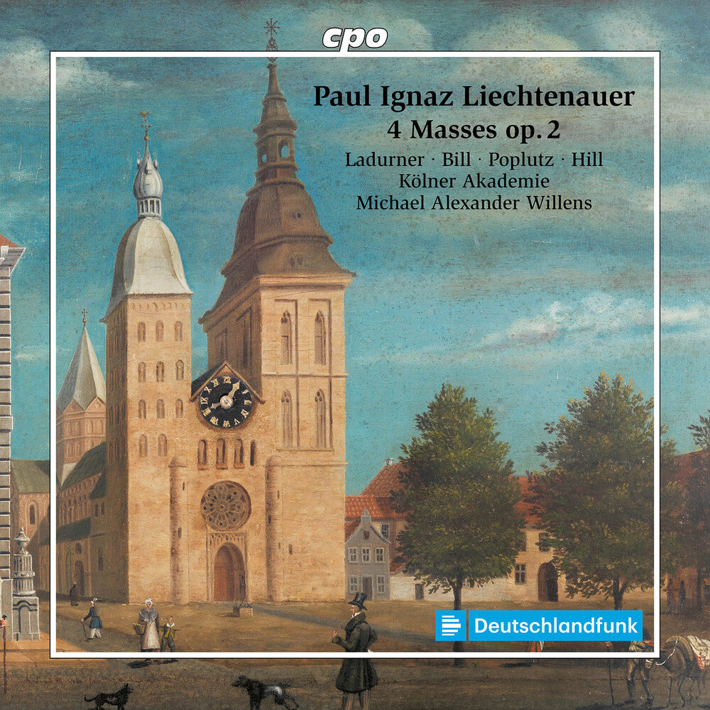 the album cover for Liechtenauer / Akademie / Ladurner - 4 Masses Op. 2