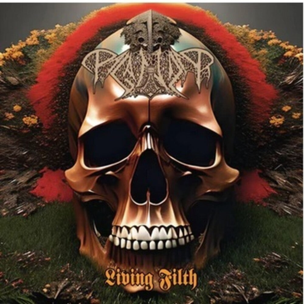 the album cover for Paganizer - Living Filth