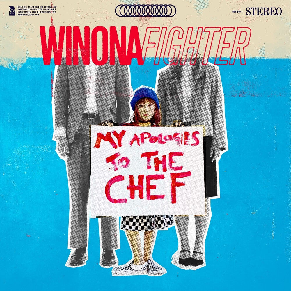 the album cover for Winona Fighter - My Apologies To The Chef