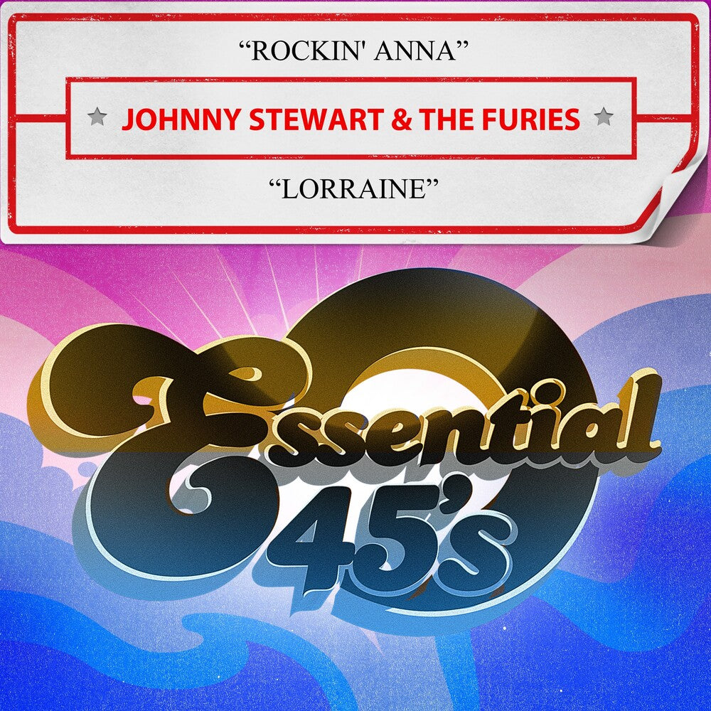 the album cover for Johnny Stewart  & The Furies - Rockin' Anna / Lorraine (Digital 45) (Mod)
