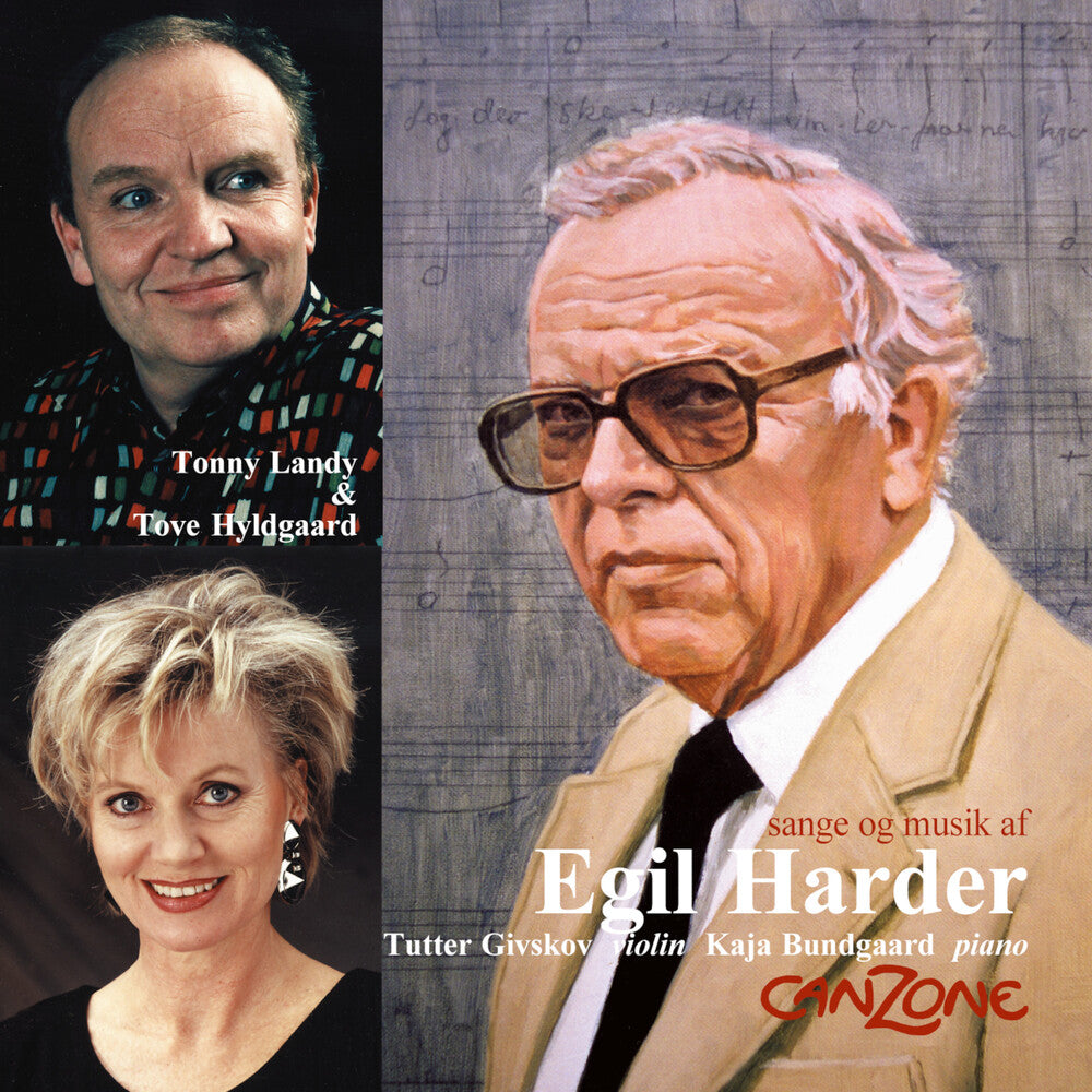 the album cover for Tonny Landy - Harder: Songs