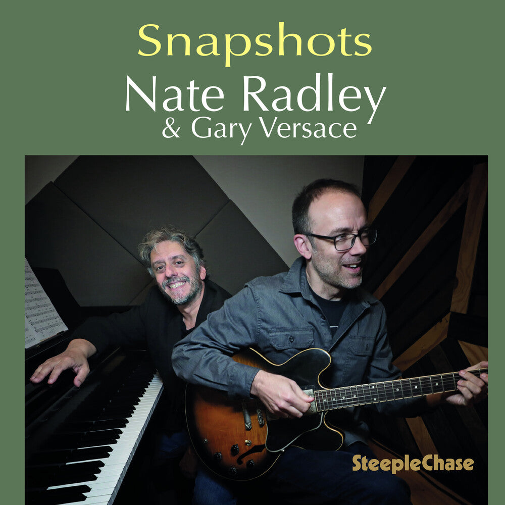 the album cover for Nate Radley  / Versace,Gary - Snapshots (Uk)