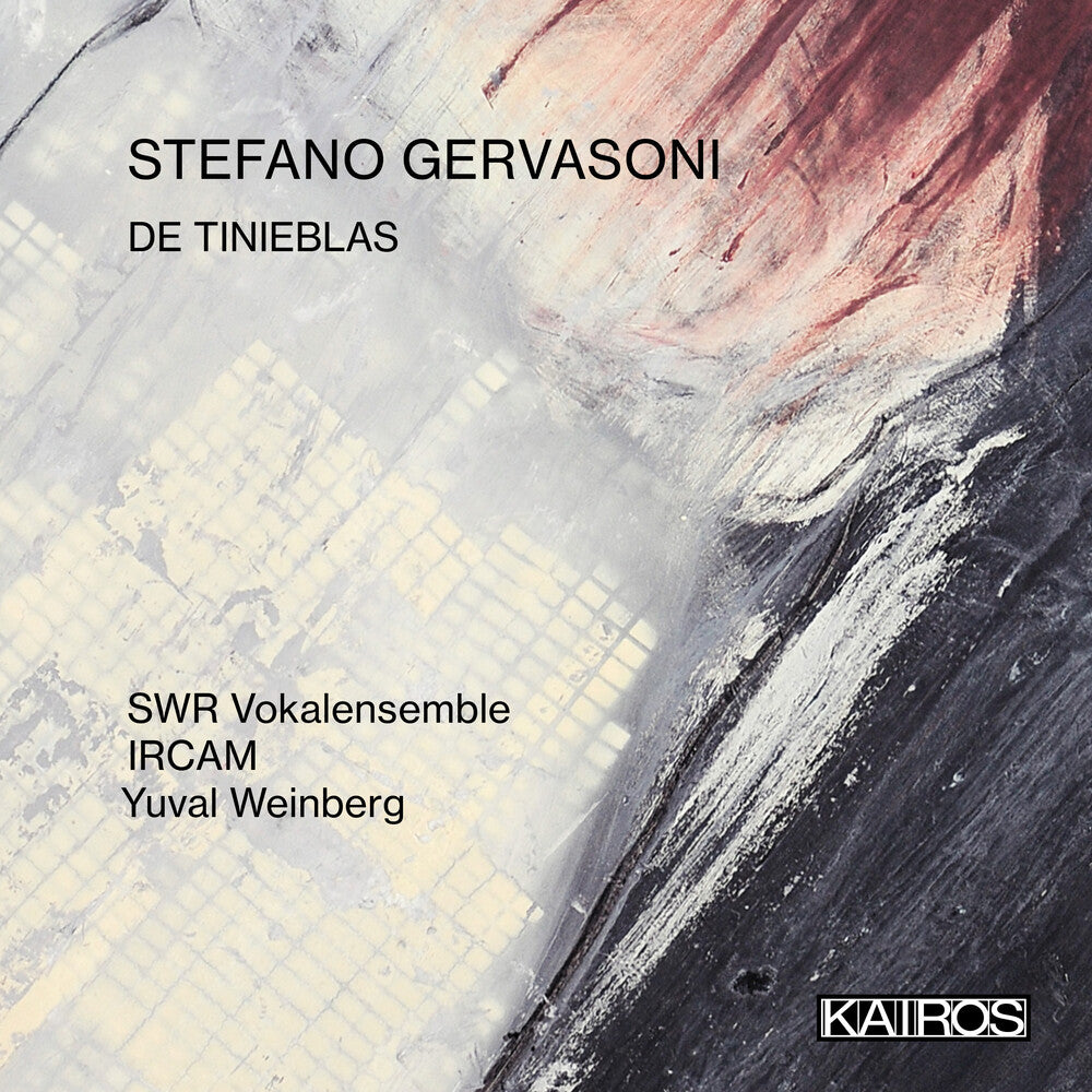 the album cover for Swr Vokalensemble - Stefano Gervasoni: De Tinieblas
