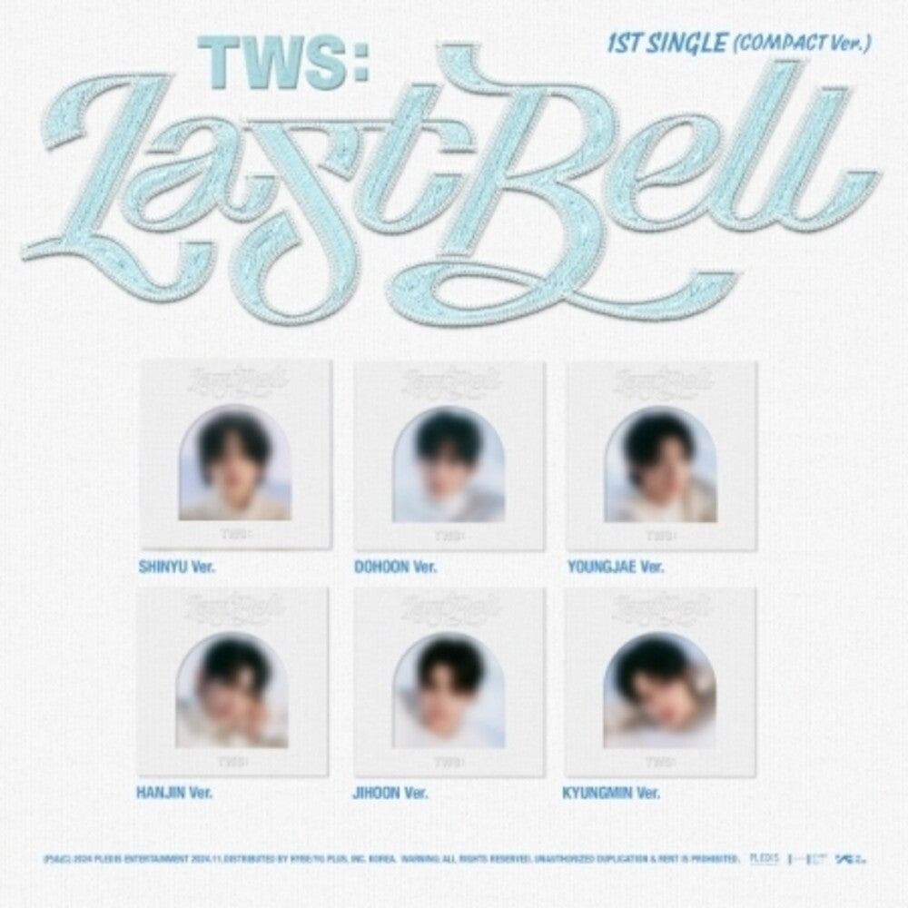 the album cover for TWS - Last Bell - Compact Version [With Booklet] (Phot) (Asia)