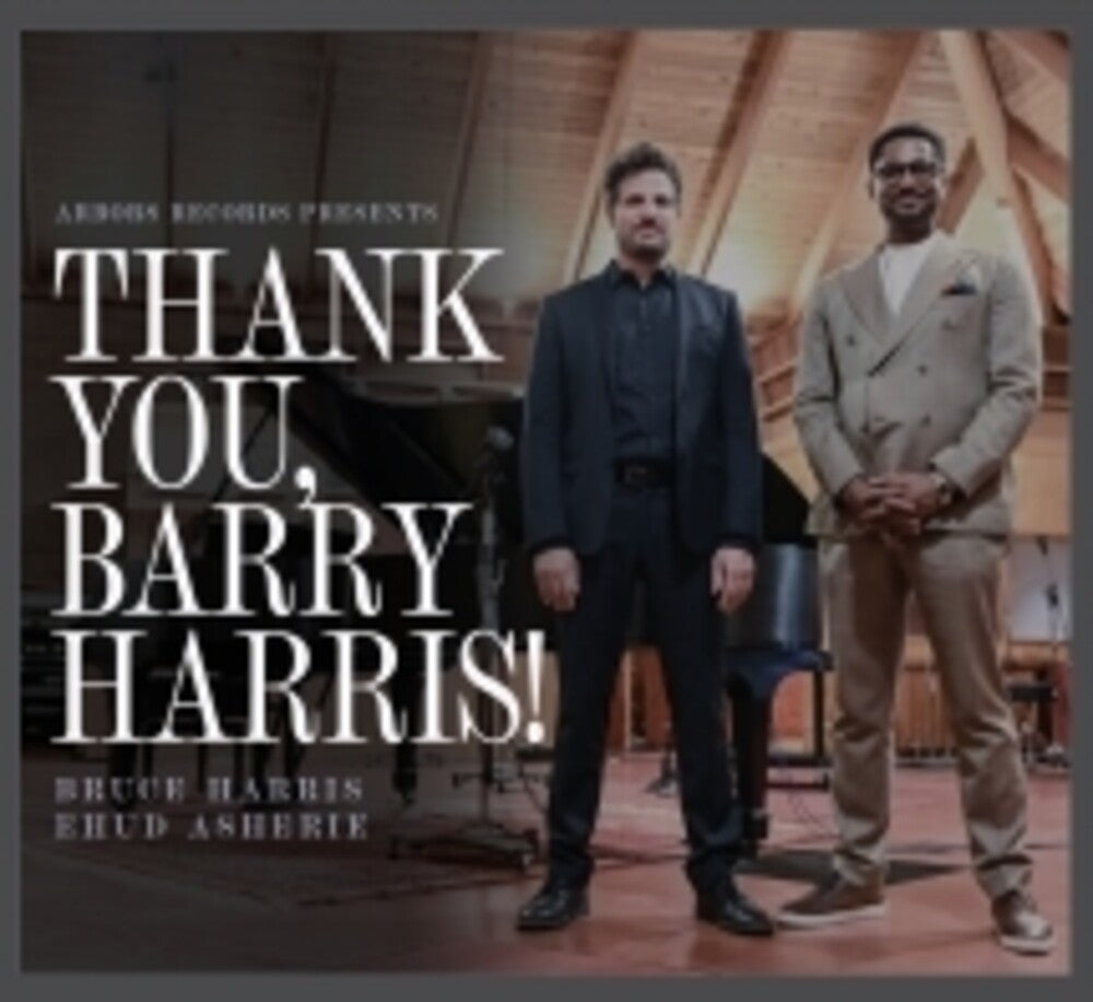 the album cover for Bruce Harris  & Asherie,Ehud - Thank You, Barry Harris