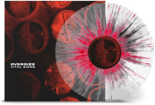 Oversize - Vital Signs [White/Red/Black Splatter] Vinyl Record