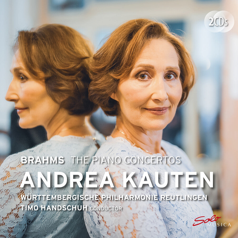 the album cover for Brahms / Wurttembergische Philharmonie Reutlingen - Piano Concertos
